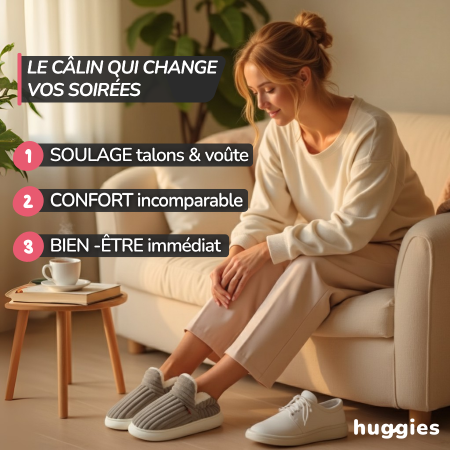 Chaussons Huggies - Confort et Style au rendez-vous