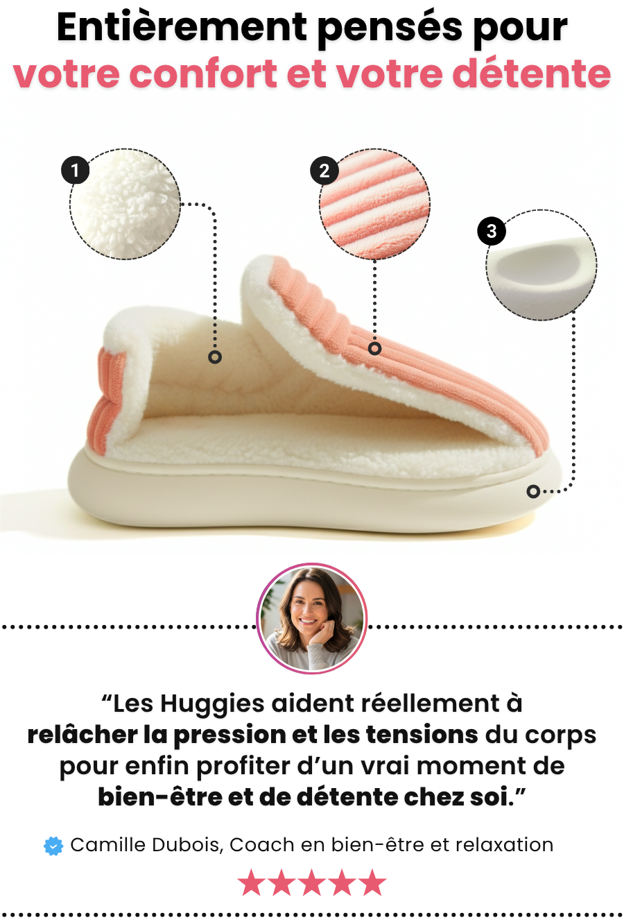 Chaussons Huggies - Confort et Style au rendez-vous