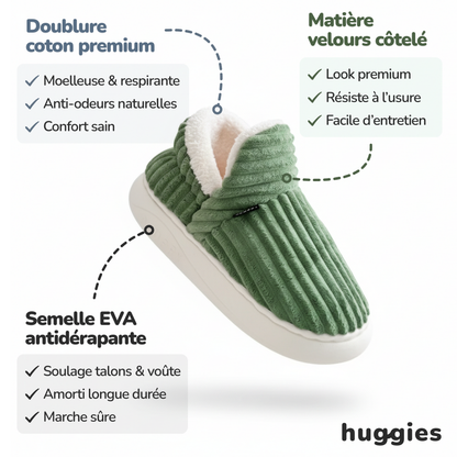 Chaussons Huggies - Confort et Style au rendez-vous